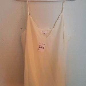 SOCIALIT CREAM AND BLACK 2PK CAMISOLE